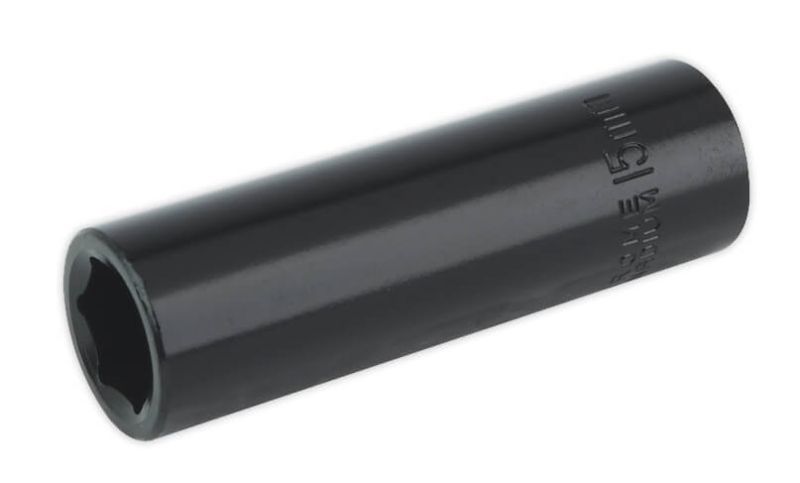 Sealey IS1215D Impact Socket 15mm Deep 1/2