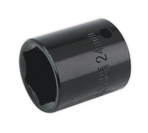 Sealey IS1224 Impact Socket 24mm 1/2
