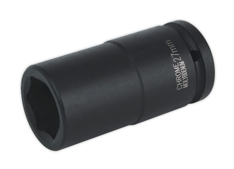 Sealey IS3427D Impact Socket 27mm Deep 3/4