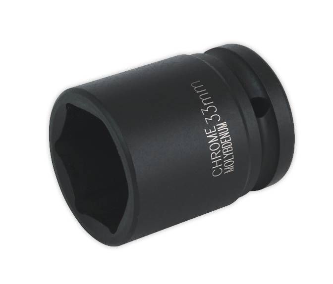 Sealey IS3433 Impact Socket 33mm 3/4