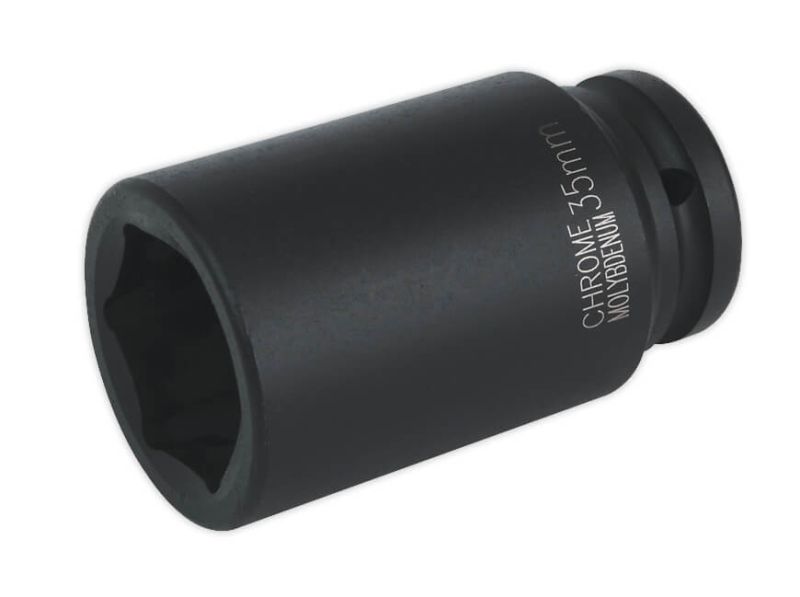 Sealey IS3435D Impact Socket 35mm Deep 3/4