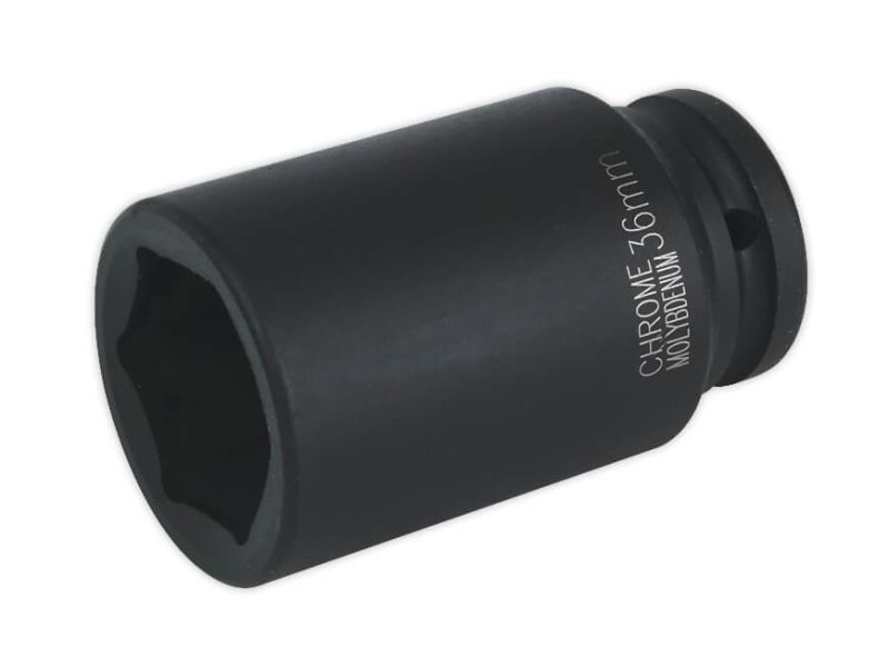 Sealey IS3436D Impact Socket 36mm Deep 3/4