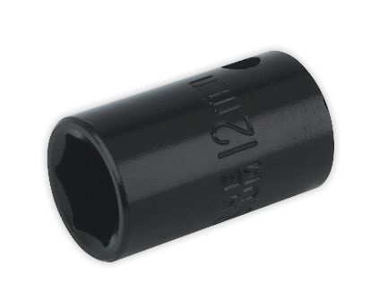 Sealey IS3812 Impact Socket 12mm 3/8