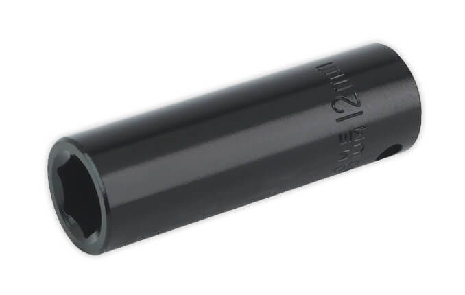 Sealey IS3812D Impact Socket 12mm Deep 3/8
