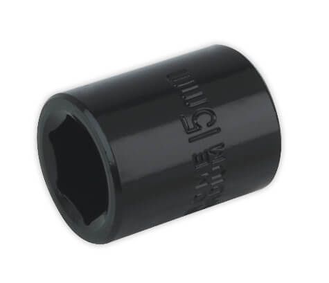 Sealey IS3815 Impact Socket 15mm 3/8