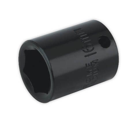 Sealey IS3816 Impact Socket 16mm 3/8