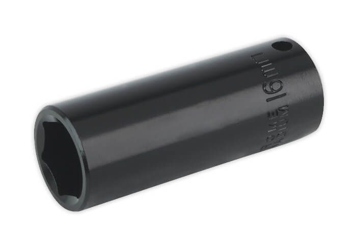 Sealey IS3816D Impact Socket 16mm Deep 3/8