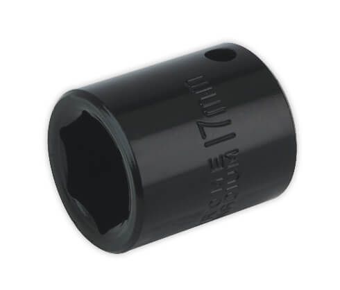 Sealey IS3817 Impact Socket 17mm 3/8