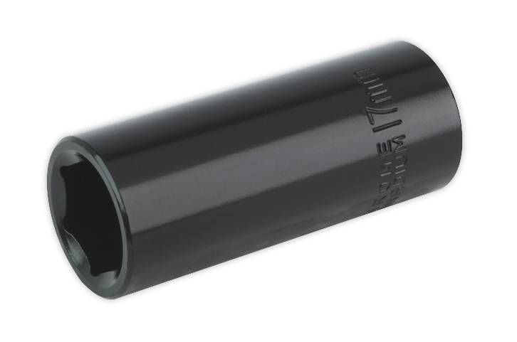 Sealey IS3817D Impact Socket 17mm Deep 3/8