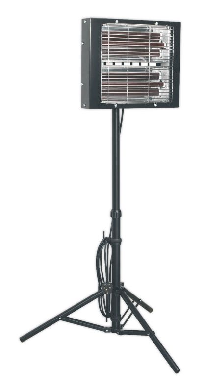 Sealey LP3000 Infrared Quartz Heater   Tripod Mounted 3000W/230V