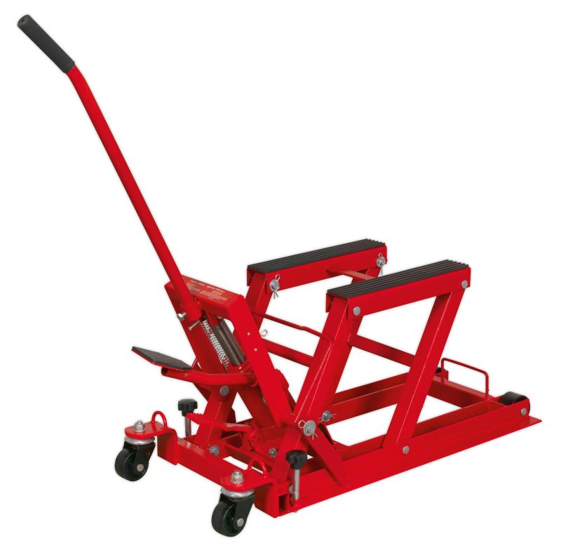 Sealey MC480 Motorcycle & Quad Lift 680kg Capacity Hydraulic