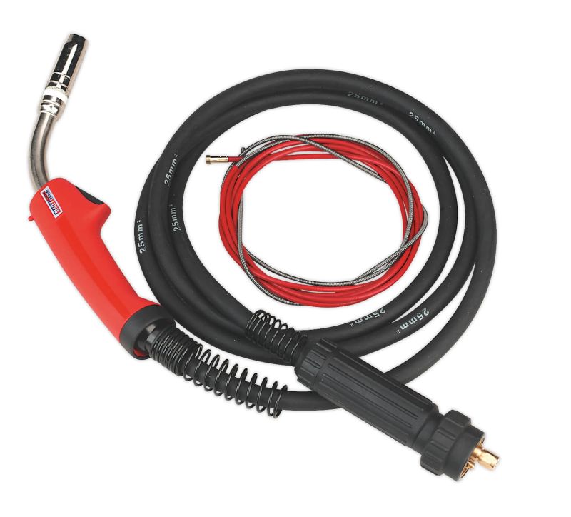 Sealey MIG/T25 MIG Torch 3mtr Euro Connector TB25