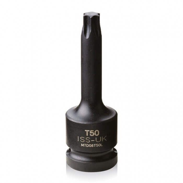 MTD08T50L  - ISS  Male Torx Driver 1/2 Drive T50-Long