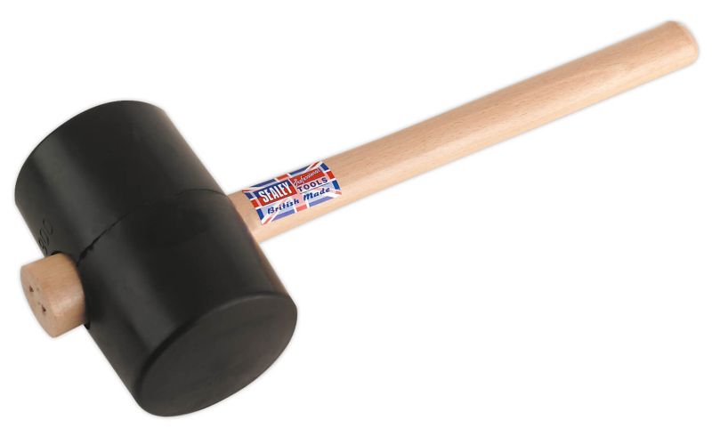 Sealey RMB250 Rubber Mallet 2.5lb Black