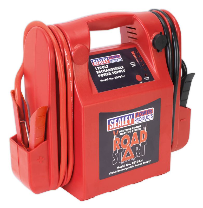Sealey RS103 RoadStart&reg; Emergency Jump Starter 12V 3200 Peak Amps