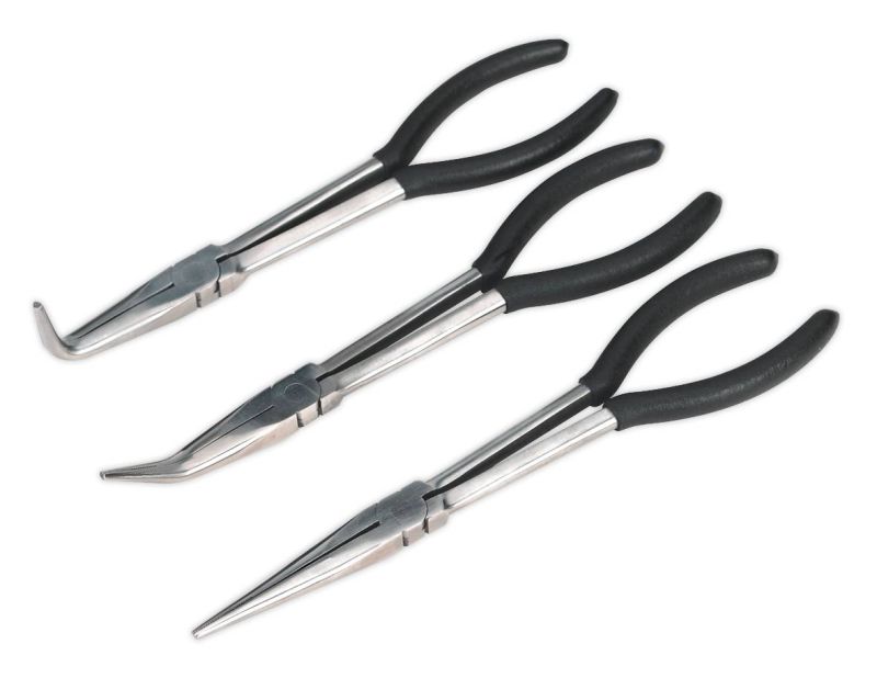 Siegen S0433 Needle Nose Pliers Set 3pc 275mm