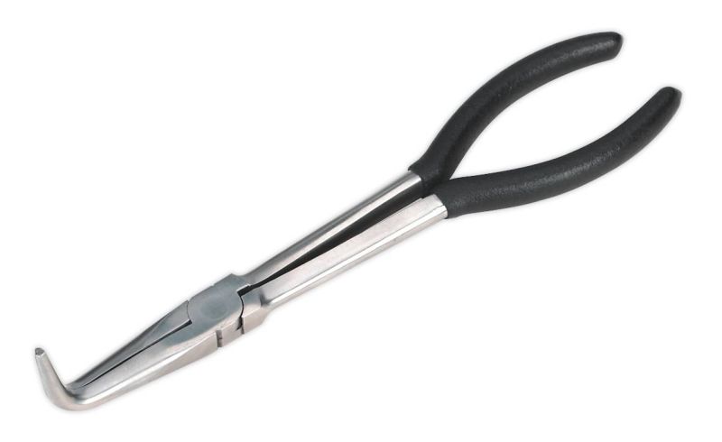 Siegen S0435 Needle Nose Pliers 275mm 90&deg;  Angle Nose