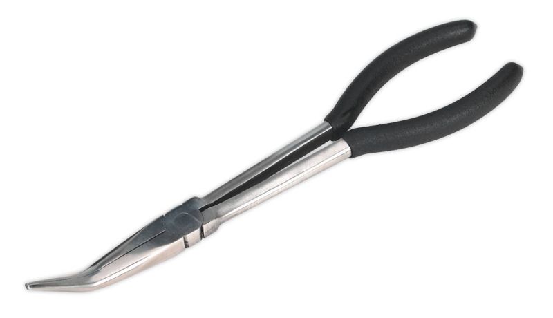 Siegen S0436 Needle Nose Pliers 275mm 45&deg;  Angle Nose