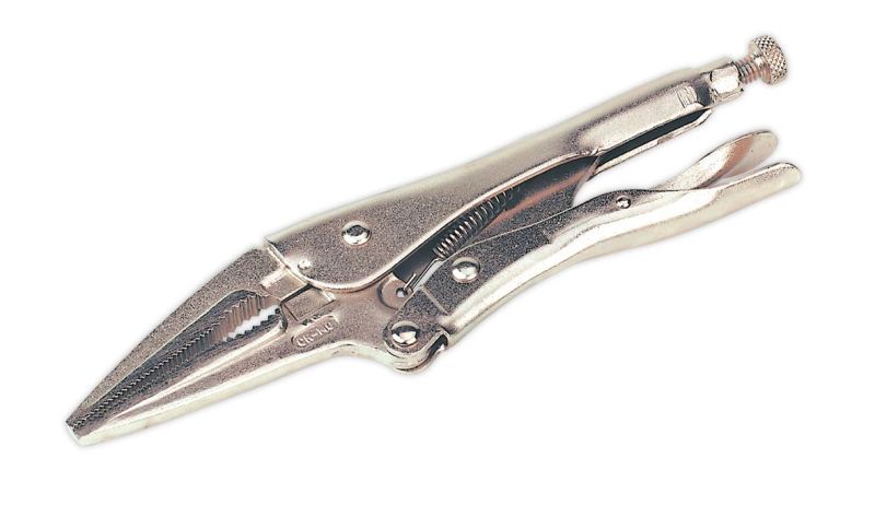 Siegen S0462 Locking Pliers Long Nose 225mm