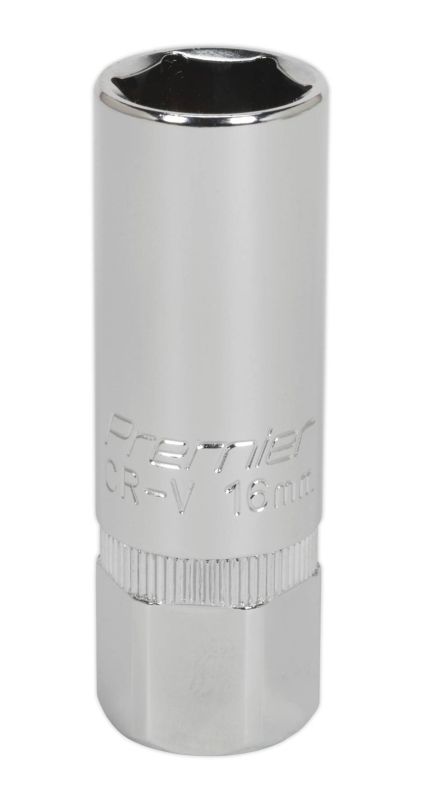 Sealey S12SP10 Spark Plug Socket 16mm 1/2