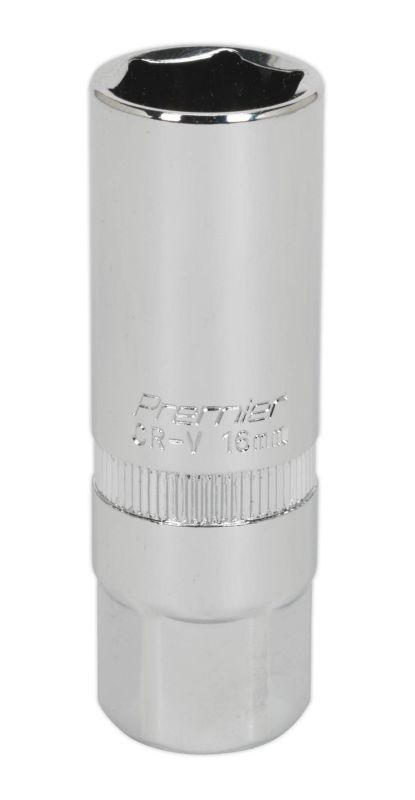 Sealey S38SP10 Spark Plug Socket 16mm 3/8