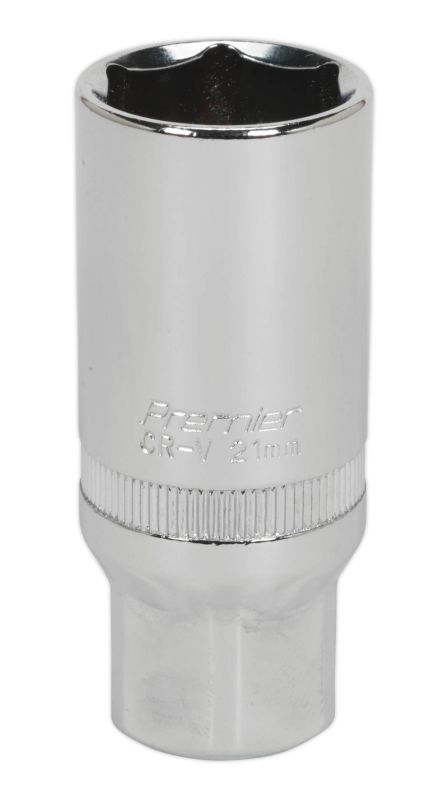 Sealey S38SP14 Spark Plug Socket 21mm 3/8