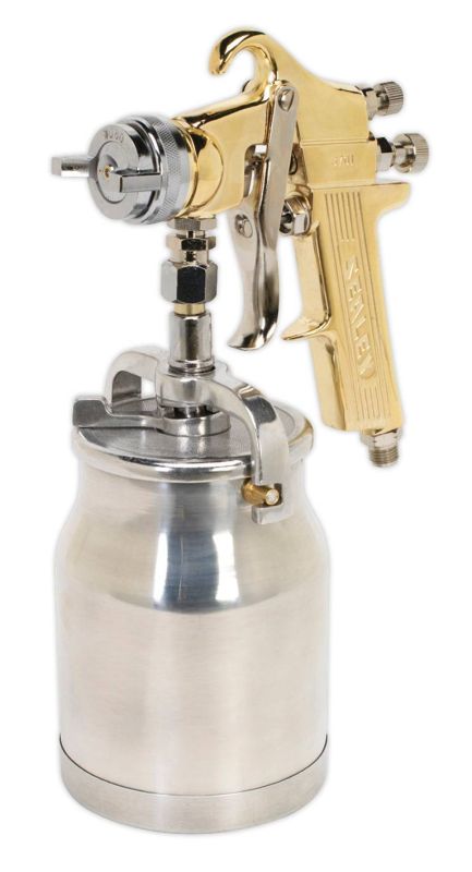Sealey S701 Spray Gun Professional Suction Feed 1.8mm Set Up
