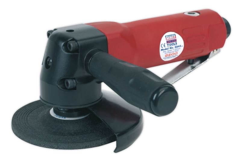 Sealey SA43 Air Angle Grinder ⌀100mm Heavy Duty