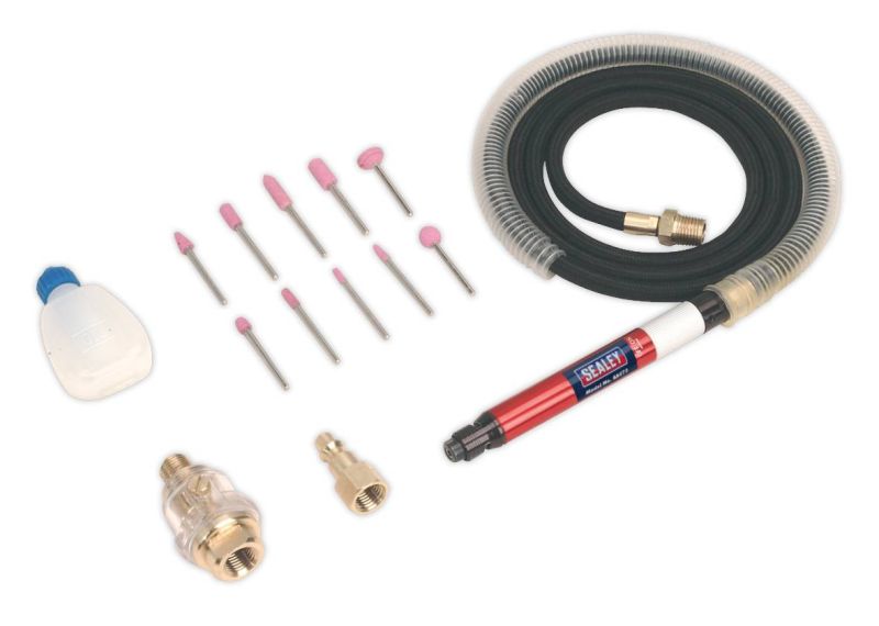 Sealey SA673 Air Micro Die Grinder ⌀3mm Collet