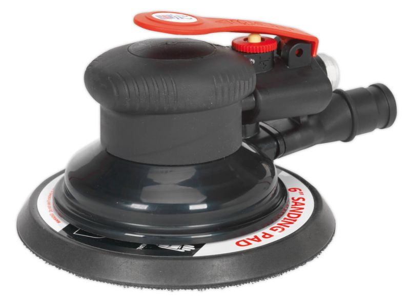 Sealey SA801 Air Palm Orbital Sander ⌀150mm Dust Free