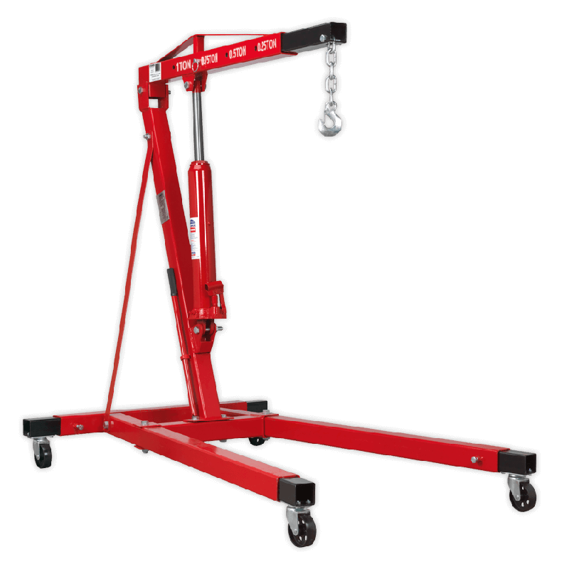 Sealey SC10LR Crane 1tonne Long Reach Extendable Legs