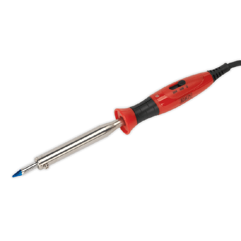 Sealey SD4080 Professional Soldering Iron with Long Life Tip Dual Wattage 40/80W/230V