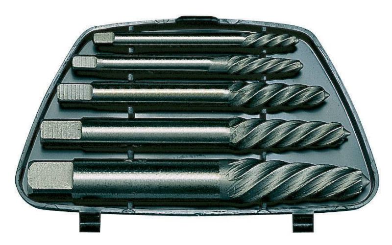 Teng Tools SE05 5 Piece Screw Extractor Set