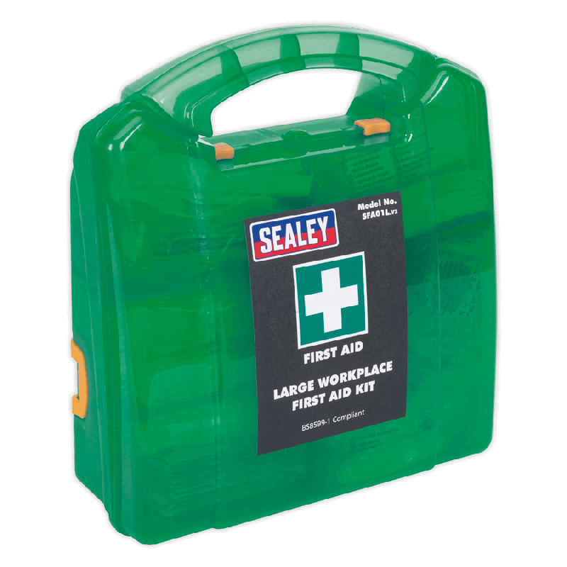 Sealey SFA01L First Aid Kit Large   BS 8599 1 Compliant