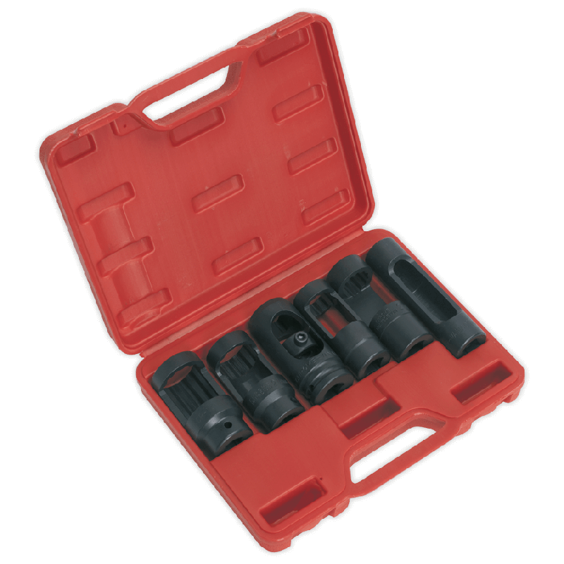 Sealey SX0401 Diesel Injector Window Socket Set 6pc 1/2