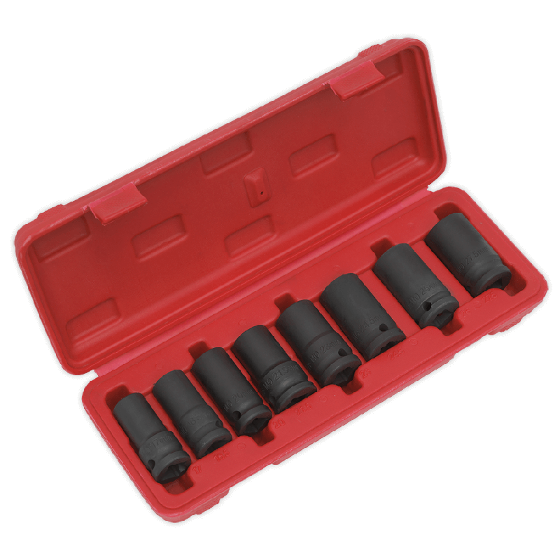 Sealey SX202 Locking Wheel Nut Removal Set 7pc 1/2