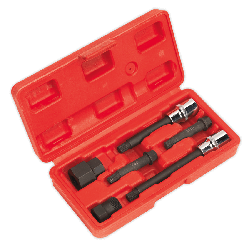 Sealey SX400 Alternator Freewheel Pulley Removal Set 6pc