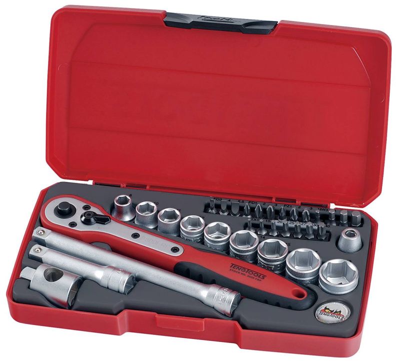 Teng Tools T3834 34 Piece 3/8