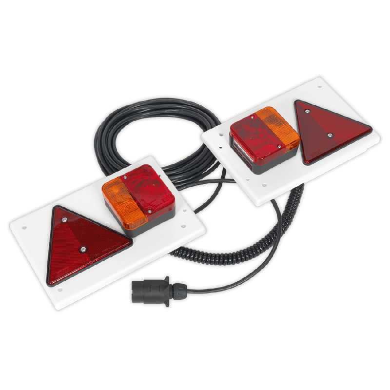 Sealey TB0212 Lighting Board Set 2pc with 10mtr Cable 12V Plug