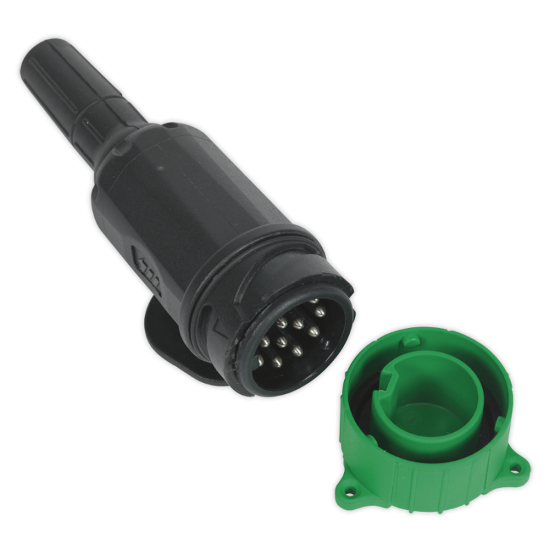 Sealey TB53 Towing Plug 13 Pin Euro Plastic 12V