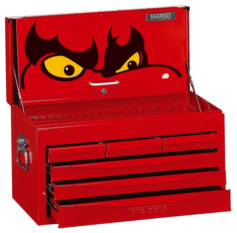 Teng Tools TC806SV 6 Drawer 8 Series SV Top Box With Ball Bearing Slides