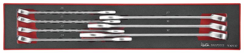 Teng Tools TEX2032 7 Piece EVA Metric Combination Spanner Set