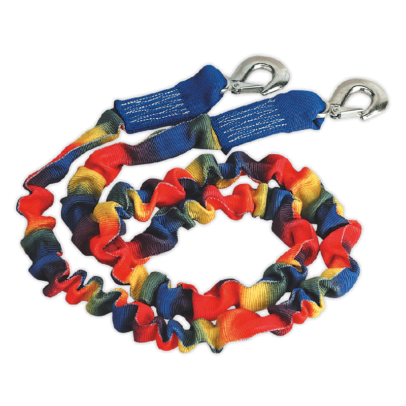 Sealey TH3002 Tow Rope 3000kg Rolling Load Capacity