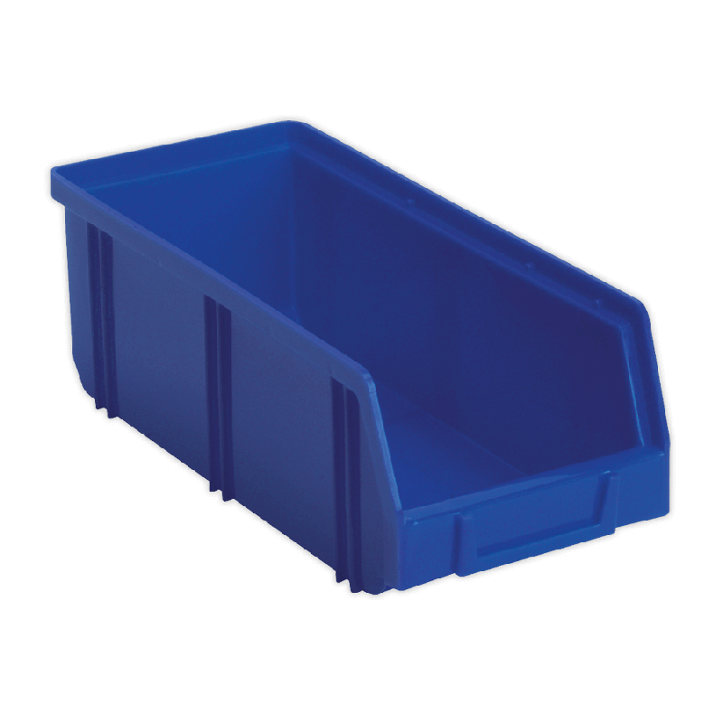 Sealey TPS2D Plastic Storage Bin Deep 105 x 240 x 85mm   Blue Pack of 28