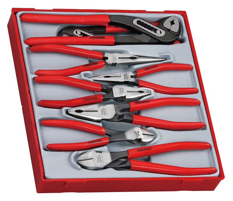 Teng Tools TTD441 8 Piece Plier Set