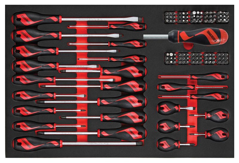 Teng Tools TTEMD122N 122 Piece Mega Drive EVA Screwdriver Set