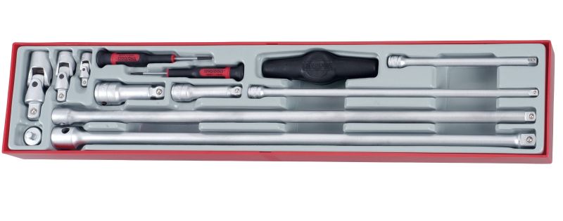Teng Tools TTXEXT13 13 Piece Mixed Drive Extension Bar Set