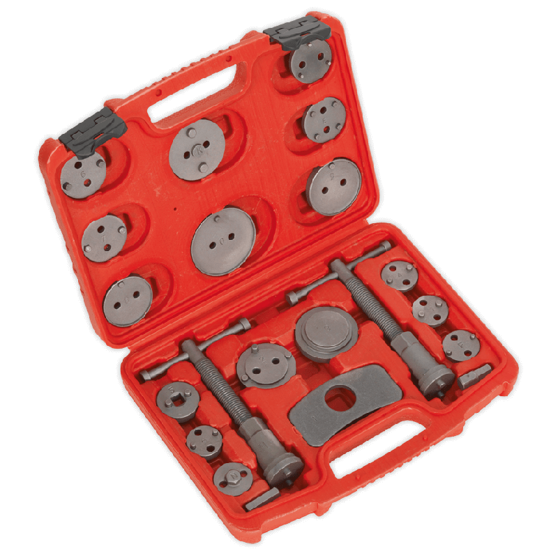 Sealey VS0282 Brake Piston Wind Back Tool Kit 21pc