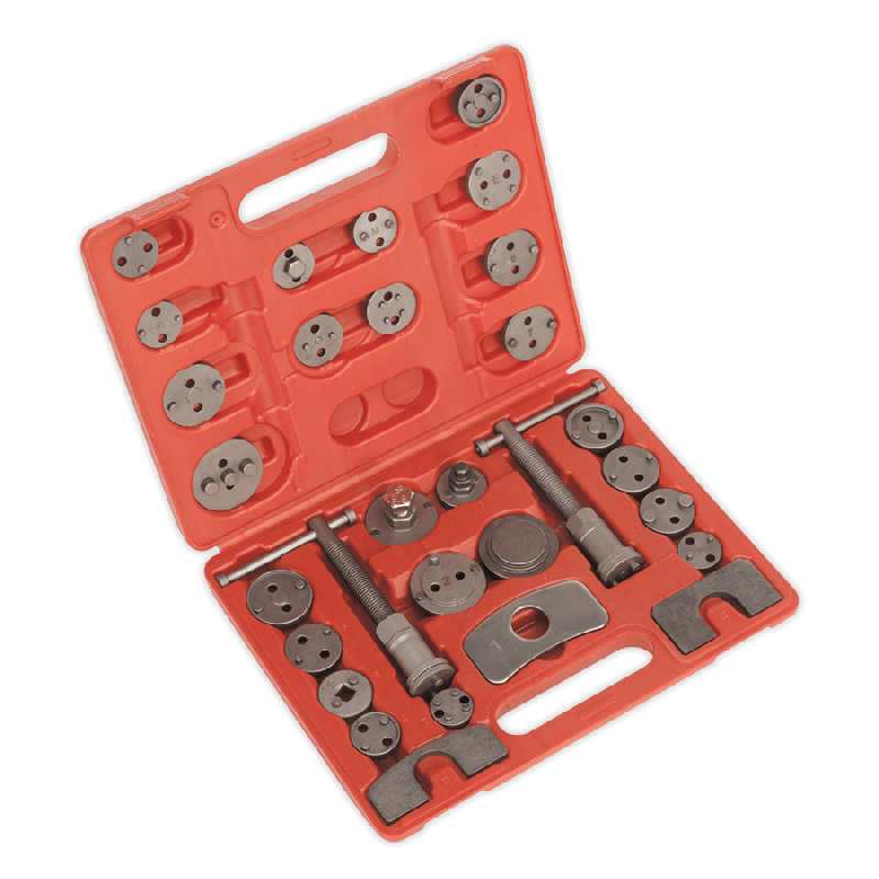 Sealey VS0285 Brake Piston Wind Back Tool Kit 30pc