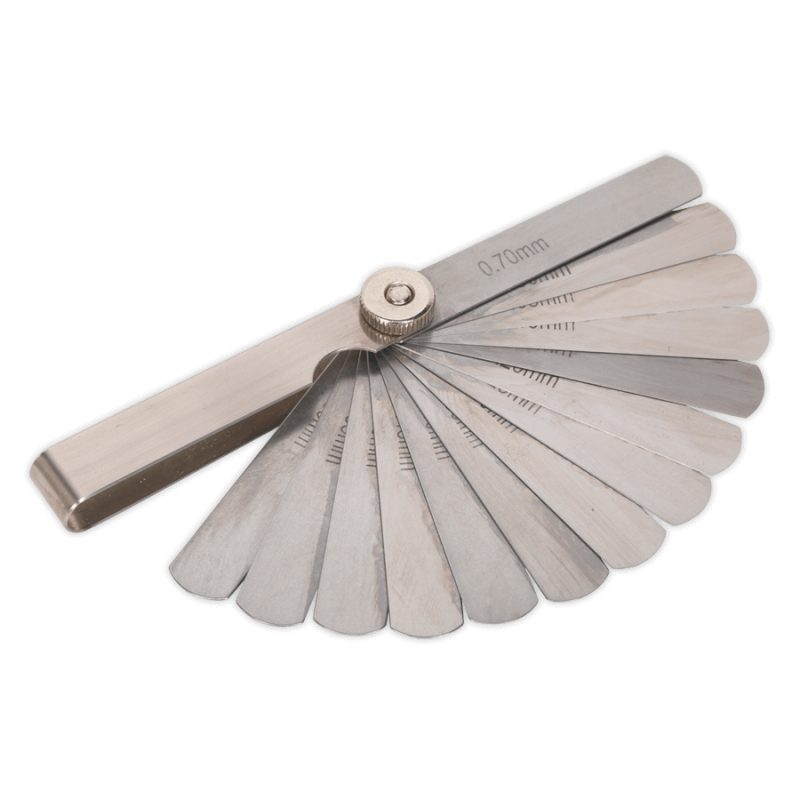 Sealey VS511 Feeler Gauge 15 Blade   Metric